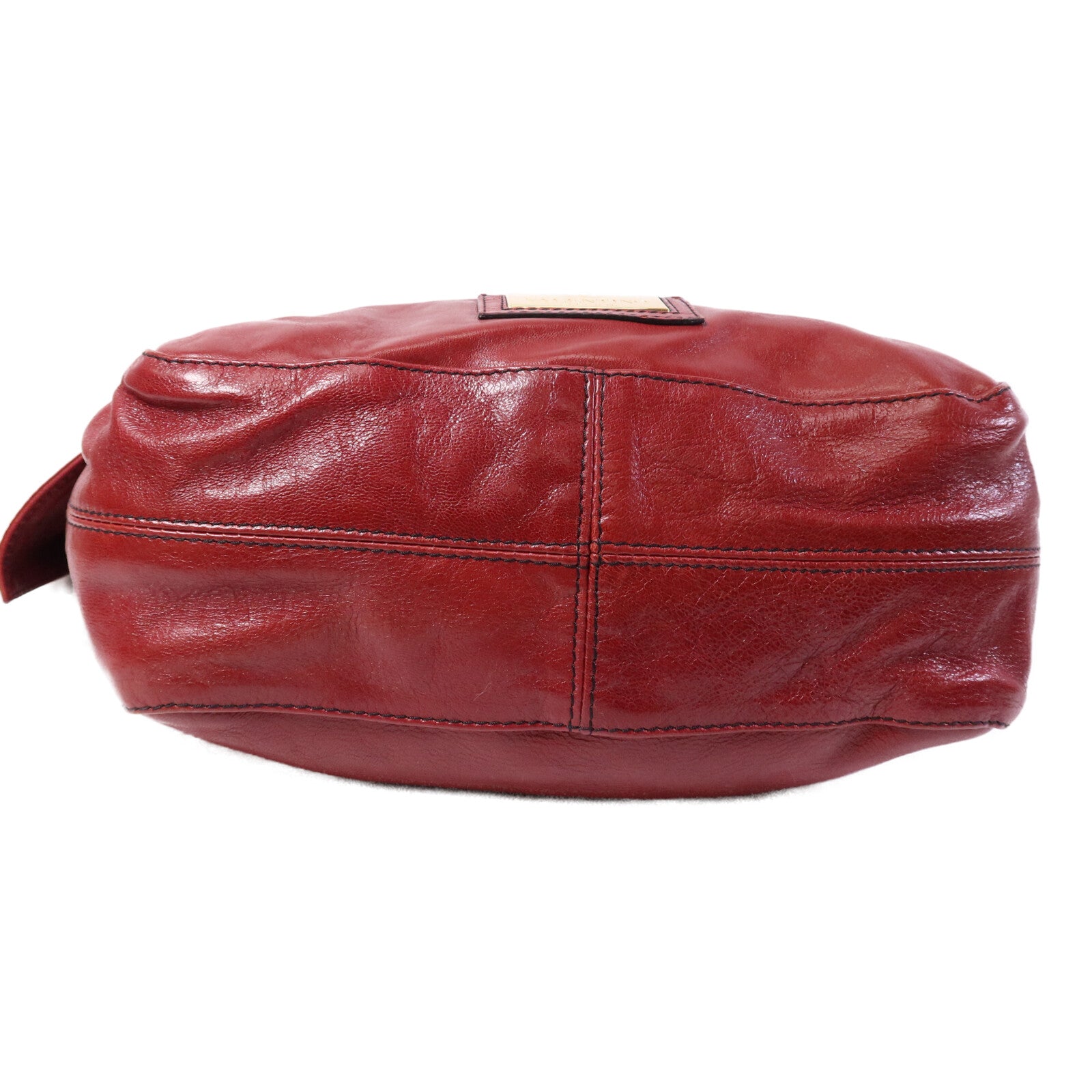 Valentino 牛皮皮革Shoulder Bag金扣肩背袋