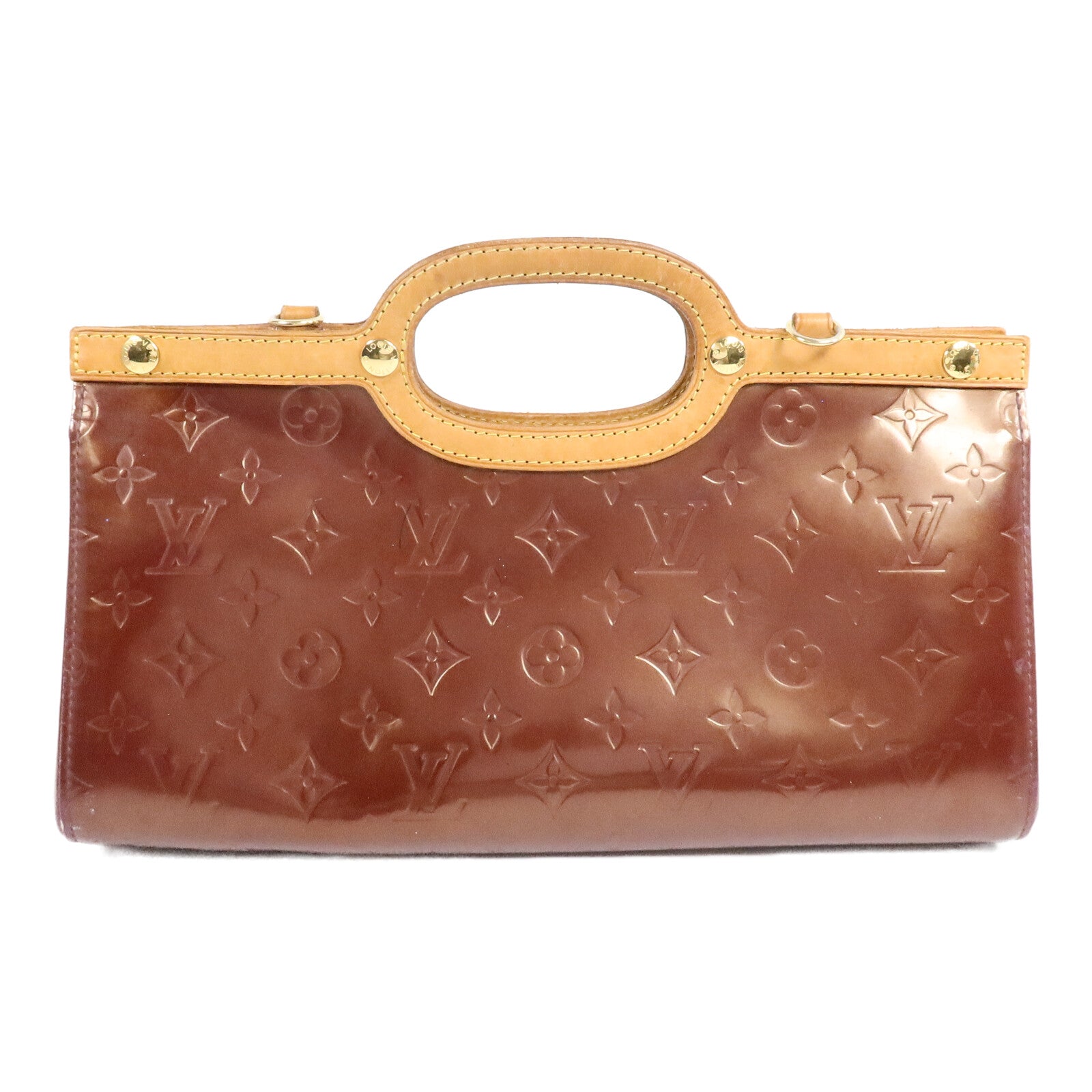 LOUIS VUITTON Monogram Vernis Roxbury Drive手挽肩背兩用袋