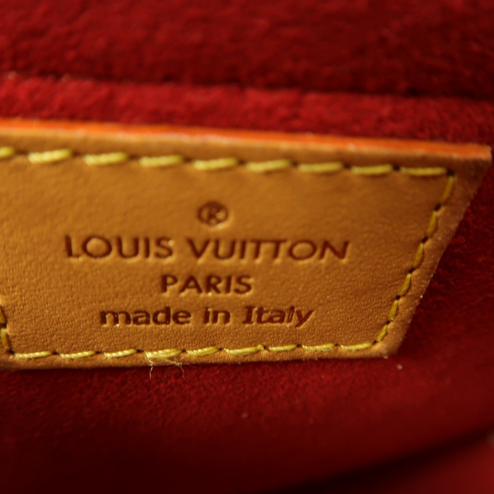 LOUIS VUITTON 【激減優惠】Monogram Tambourine金扣肩背袋棕色