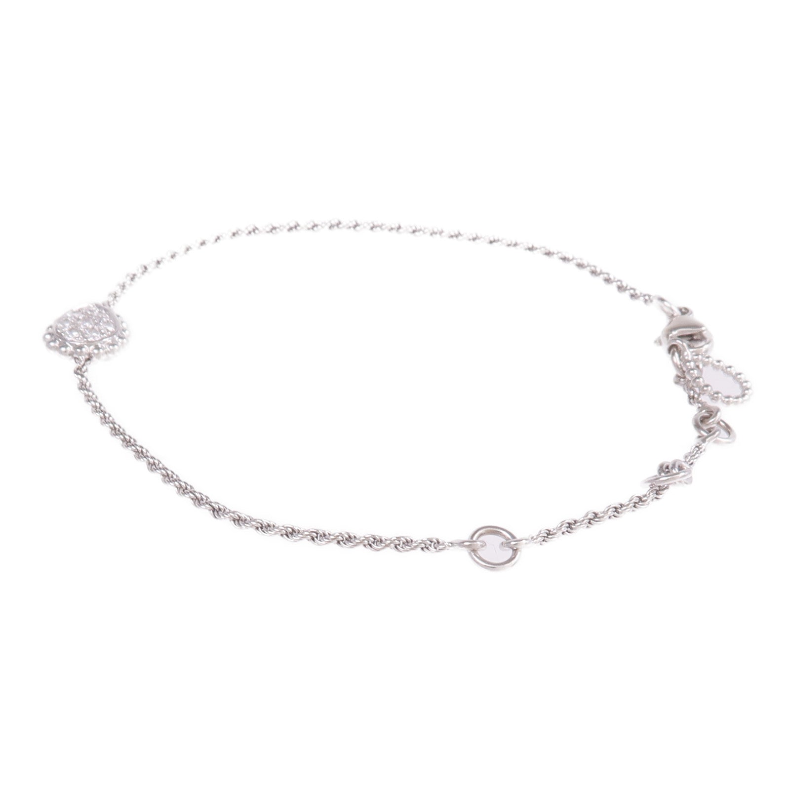 Boucheron 【激減優惠】18K白金Serpent Boheme Bracelet鑽石手鏈