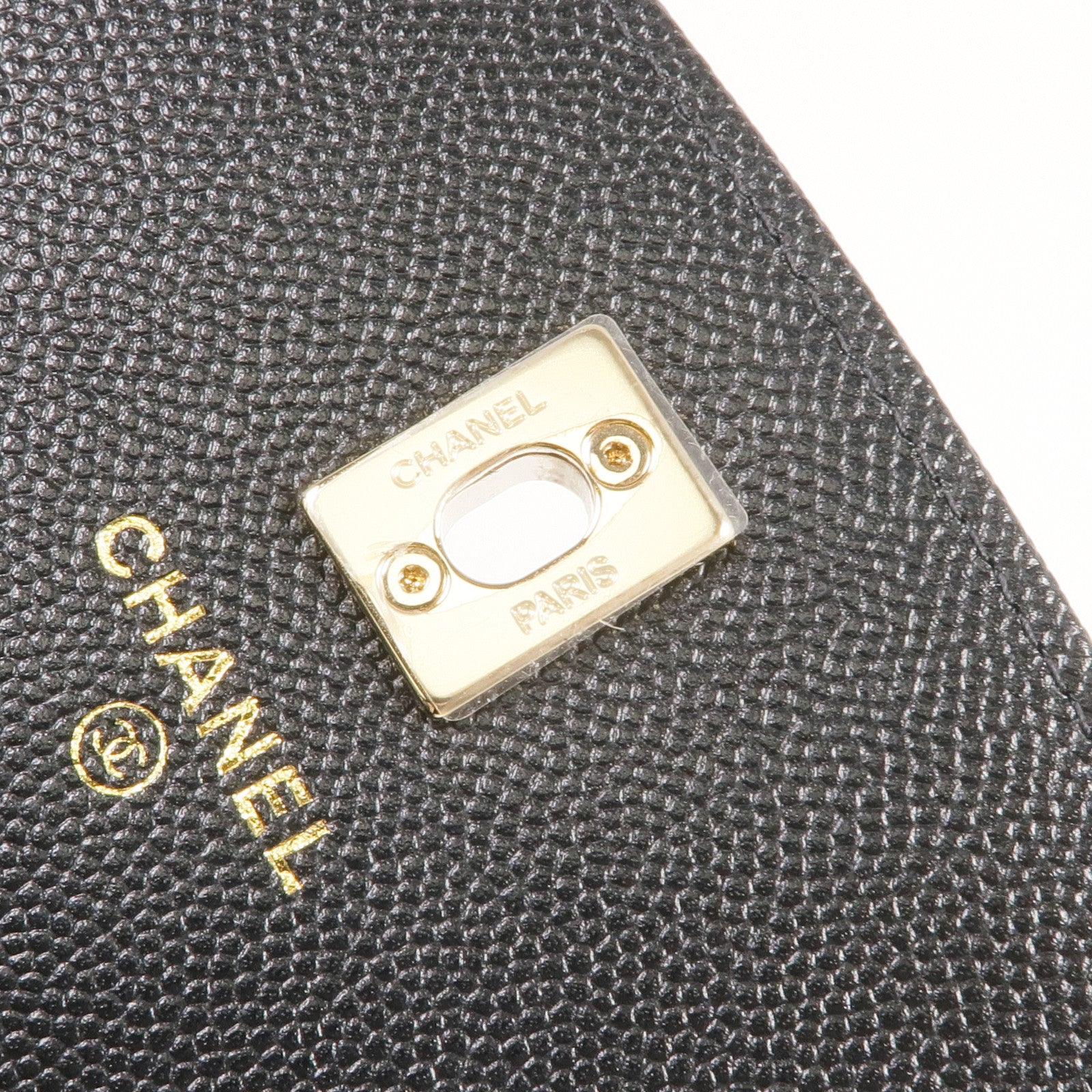 CHANEL 牛皮皮革25C Bag金扣肩背袋/手挽袋/背包