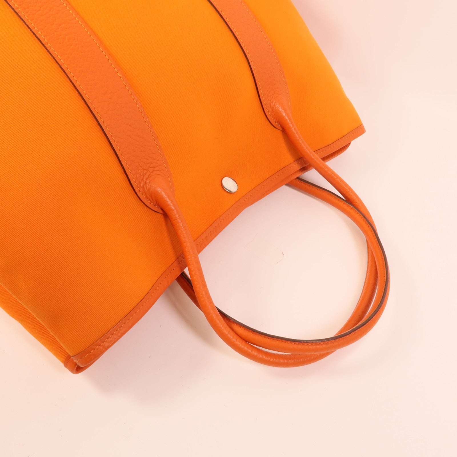 HERMES Toile Garden Party PM手挽袋Feu