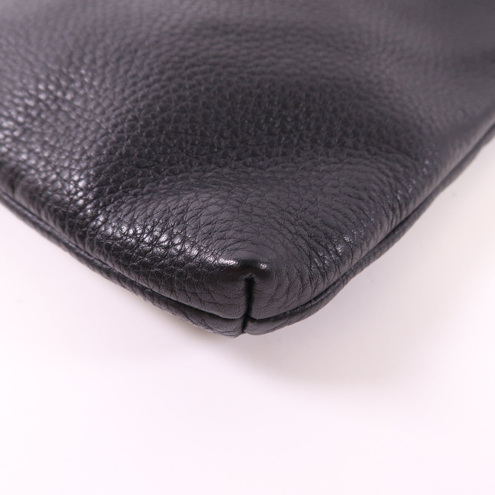 BALLY 牛皮皮革Shoulder Bag銀扣肩背袋