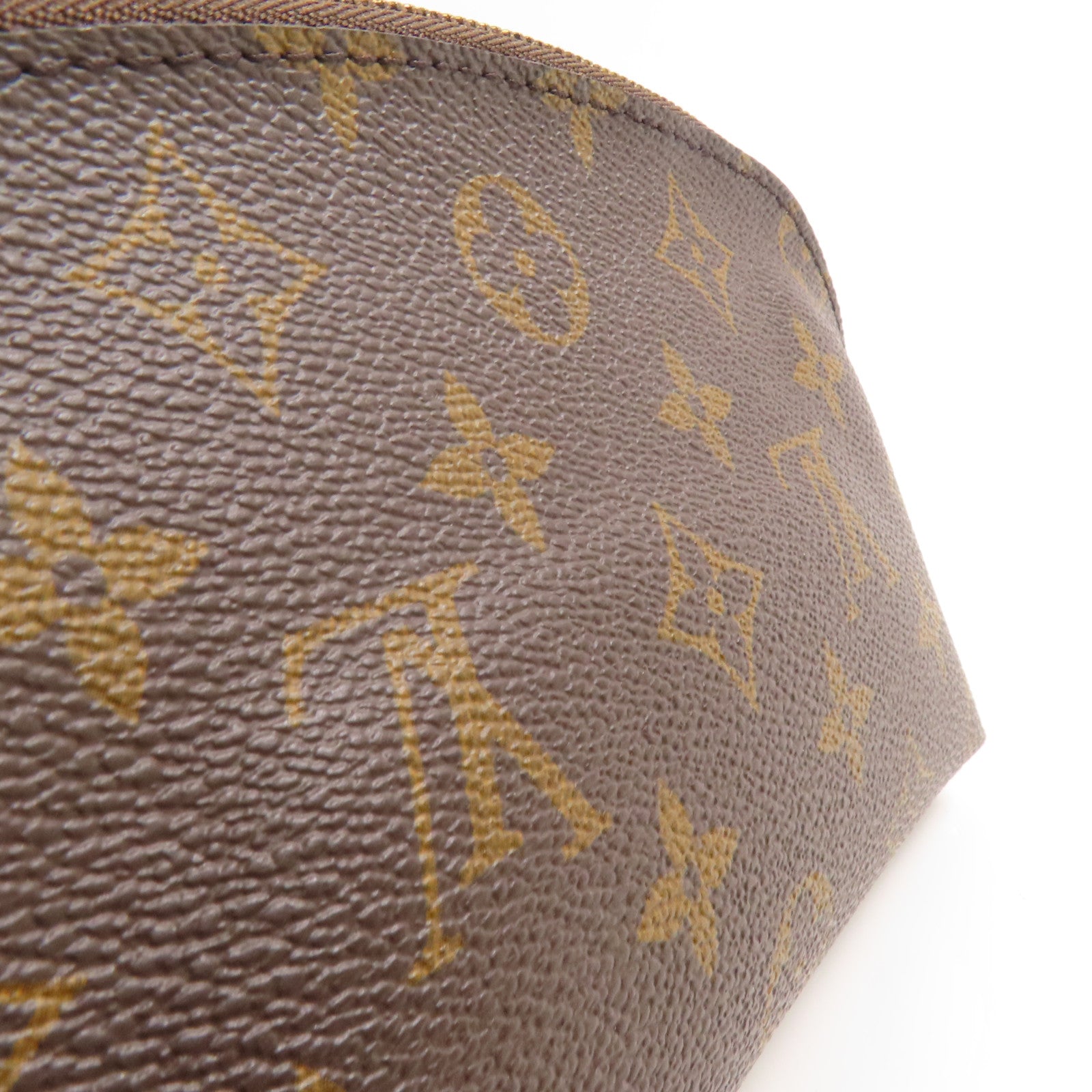 LOUIS VUITTON LV Cosmetic Pouch Clutch Bag M47515 Monogram Brown
