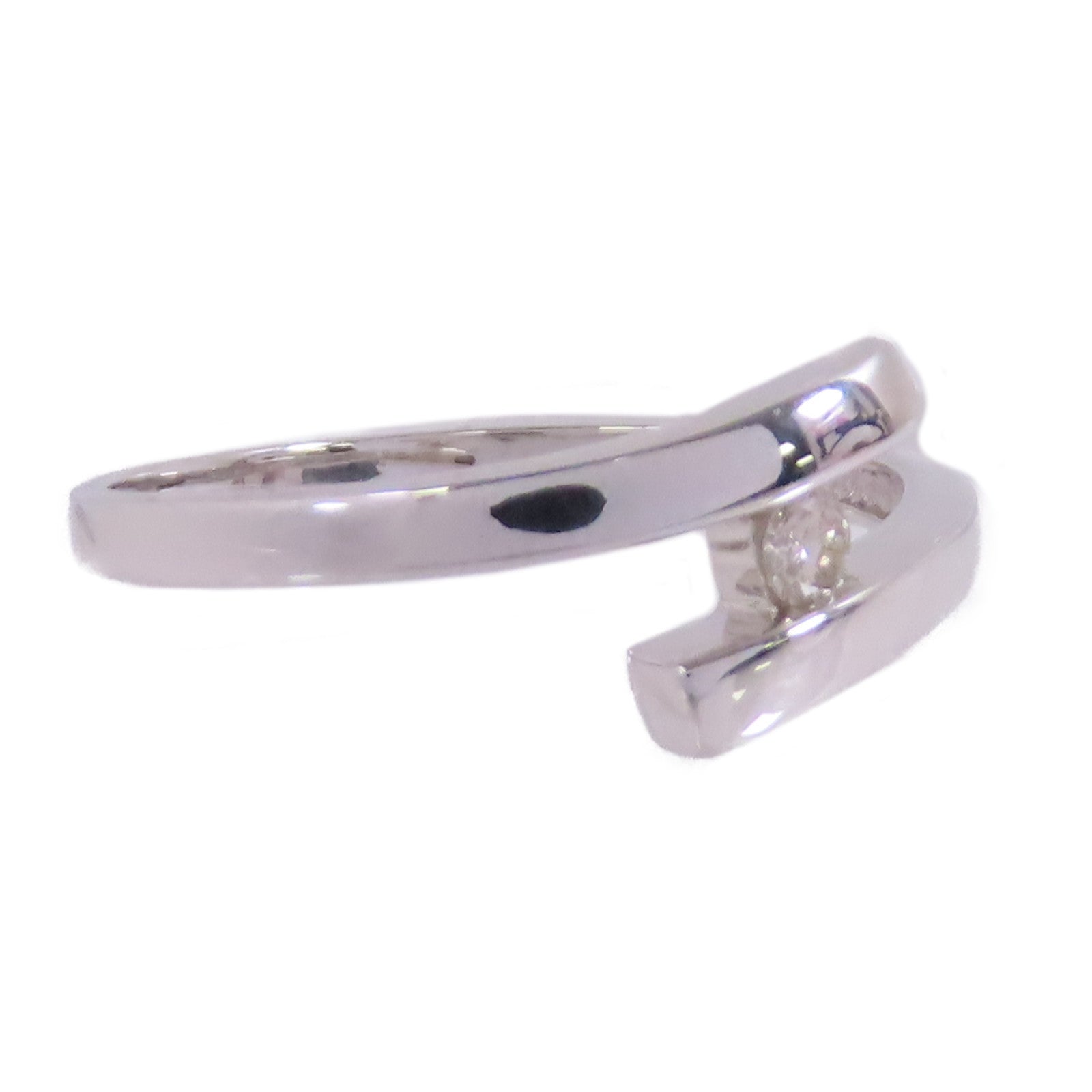 JEWELRY 【激減優惠】18K白金/鑽石Diamond Ring戒指US#9
