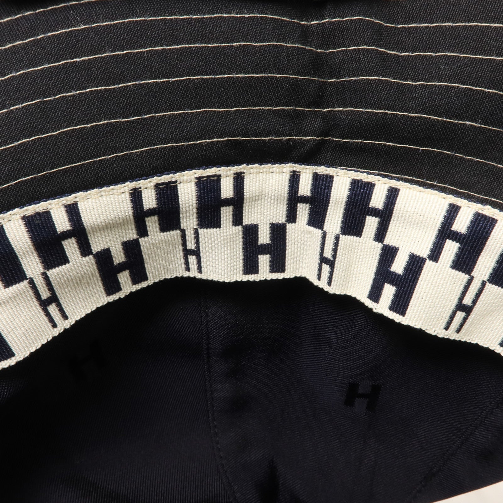 HERMES 棉質Bucket Hat帽子