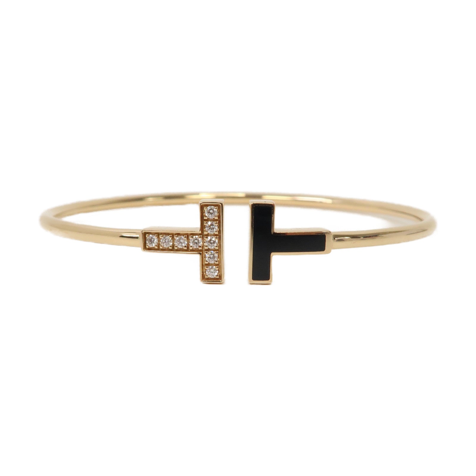 TIFFANY＆CO 18K玫瑰金T-Wire Bracelet手鐲