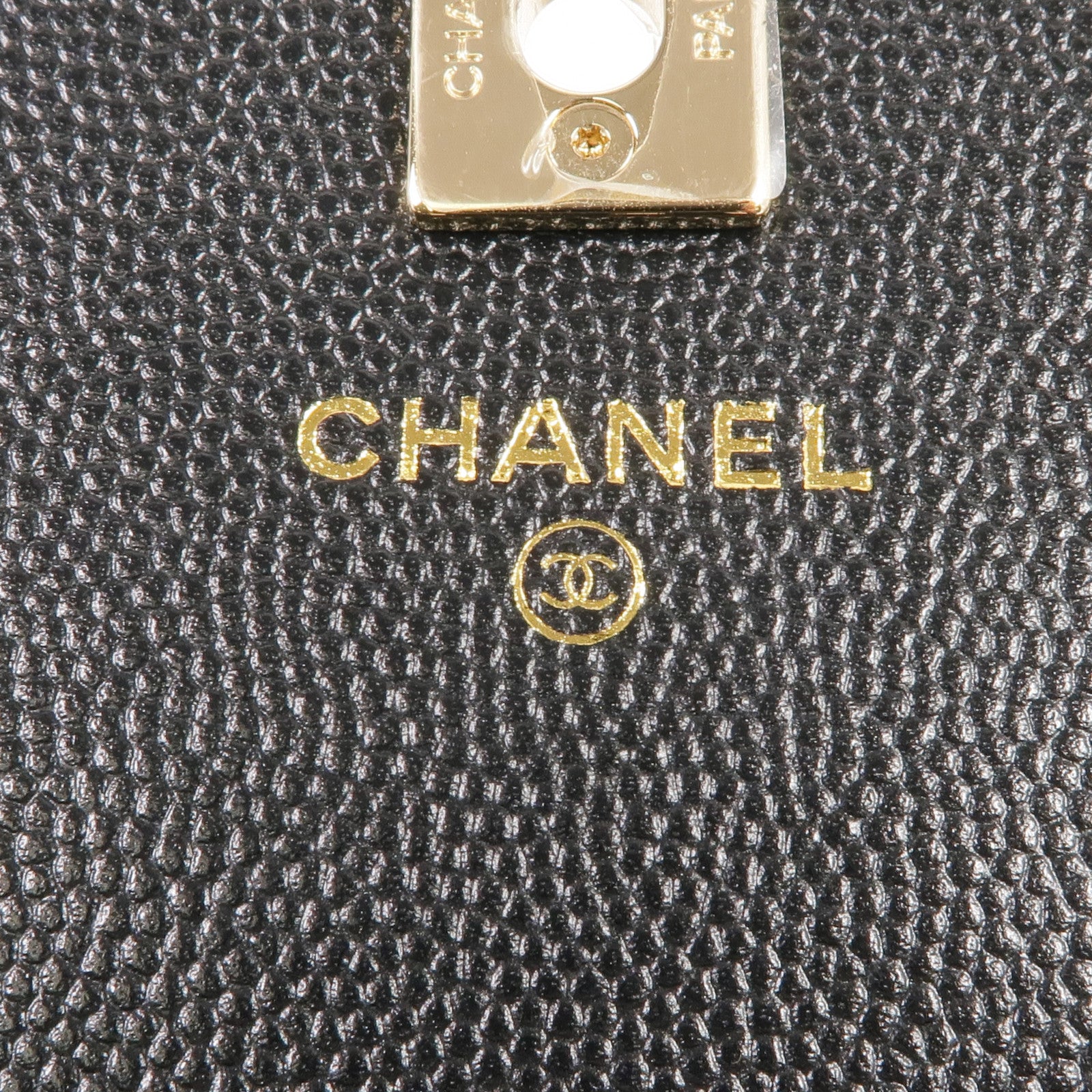 CHANEL 牛皮皮革25C Bag金扣肩背袋/手挽袋/背包