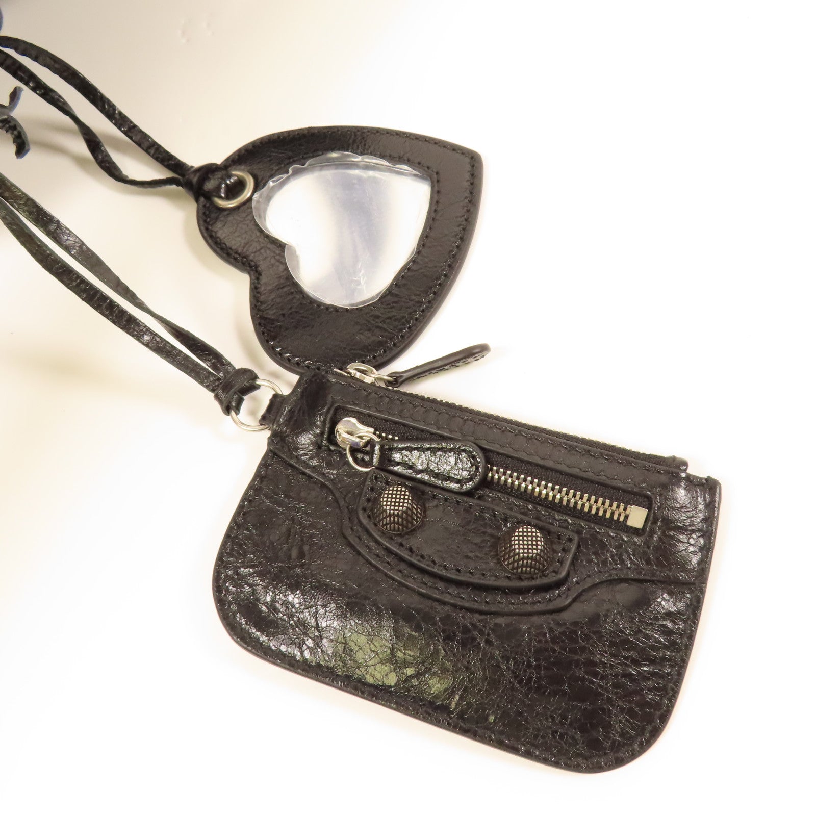 BALENCIAGA 牛皮皮革Neo Cagole銀扣手挽肩背兩用袋