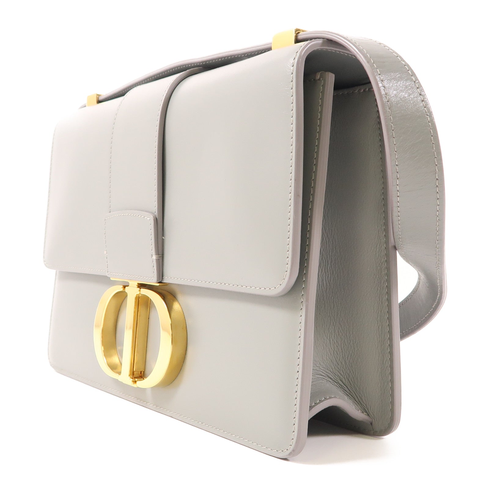 Dior 【激減優惠】牛皮皮革30 Montaigne金扣肩背袋