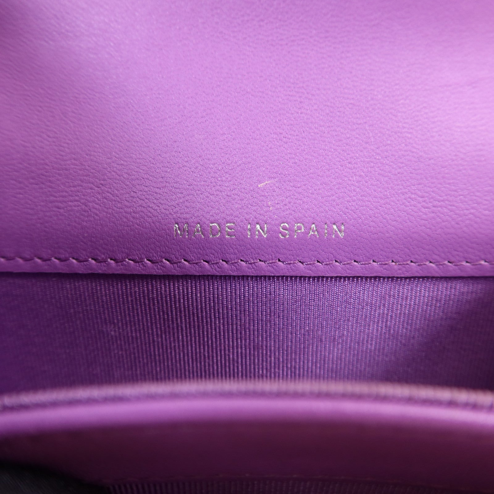 CHANEL 羊皮皮革Card Case銀扣卡片套