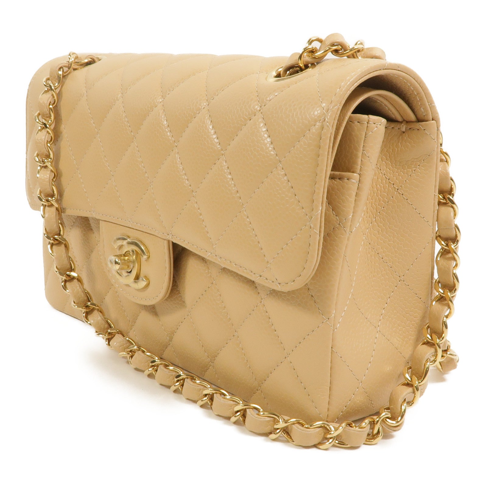 CHANEL 牛皮皮革Classic 23鏈帶肩背袋