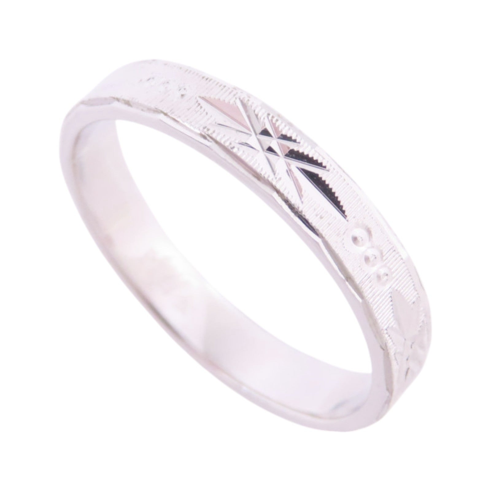JEWELRY 【激減優惠】PT鉑金Platinum Ring戒指US#7