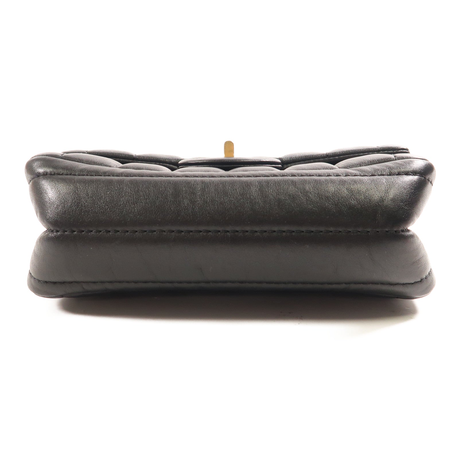 CHANEL 牛皮皮革2.55 Mini金扣鏈帶肩背袋