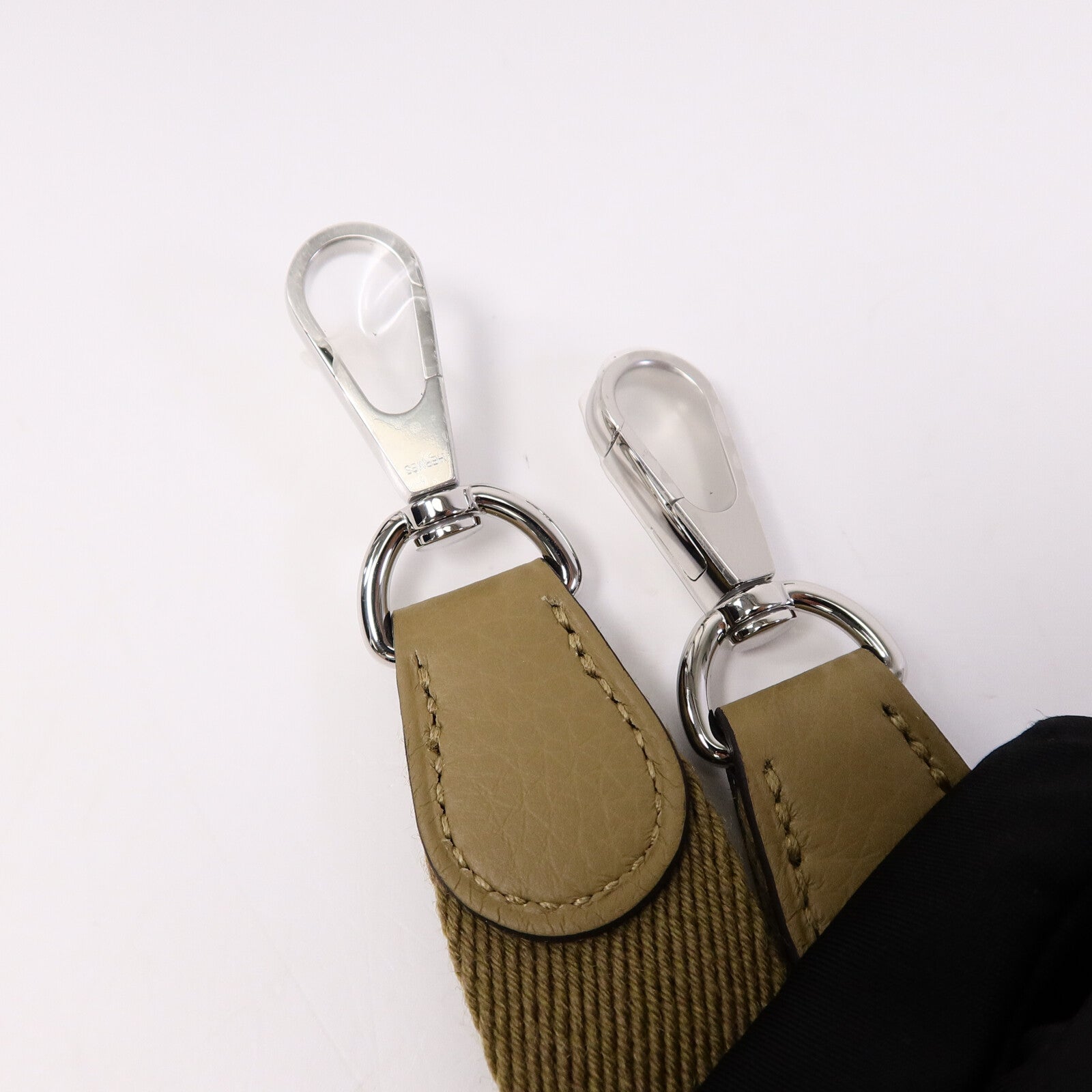HERMES Clemence皮革 Evelyne TPM肩背袋Dune