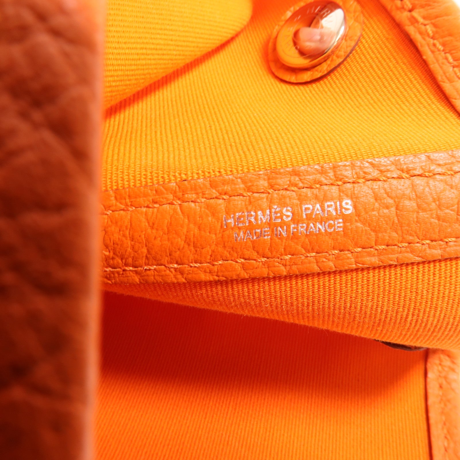 HERMES Toile Garden Party PM手挽袋Feu