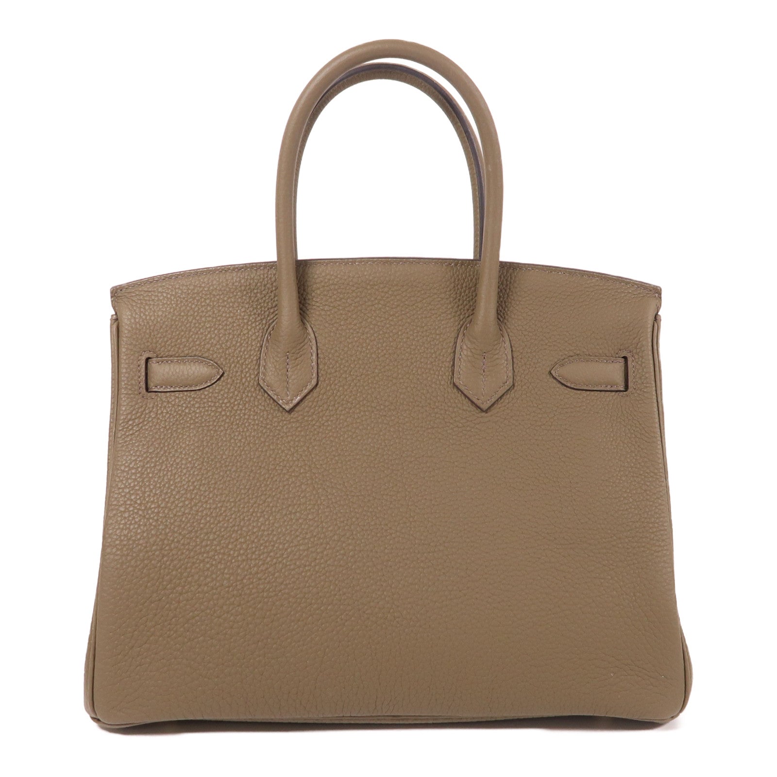 HERMES Togo皮革Birkin 30金扣手挽袋