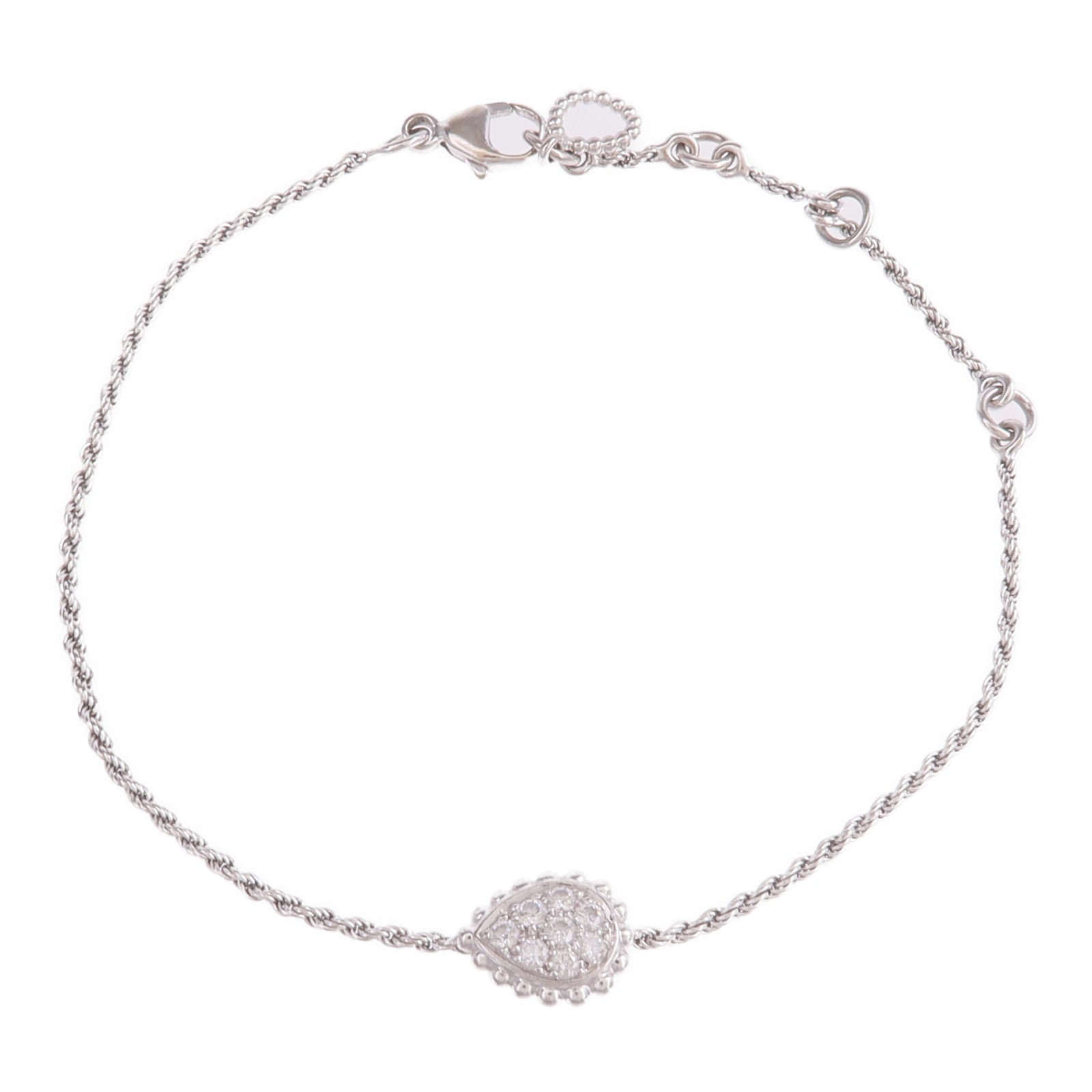 Boucheron 【激減優惠】18K白金Serpent Boheme Bracelet鑽石手鏈