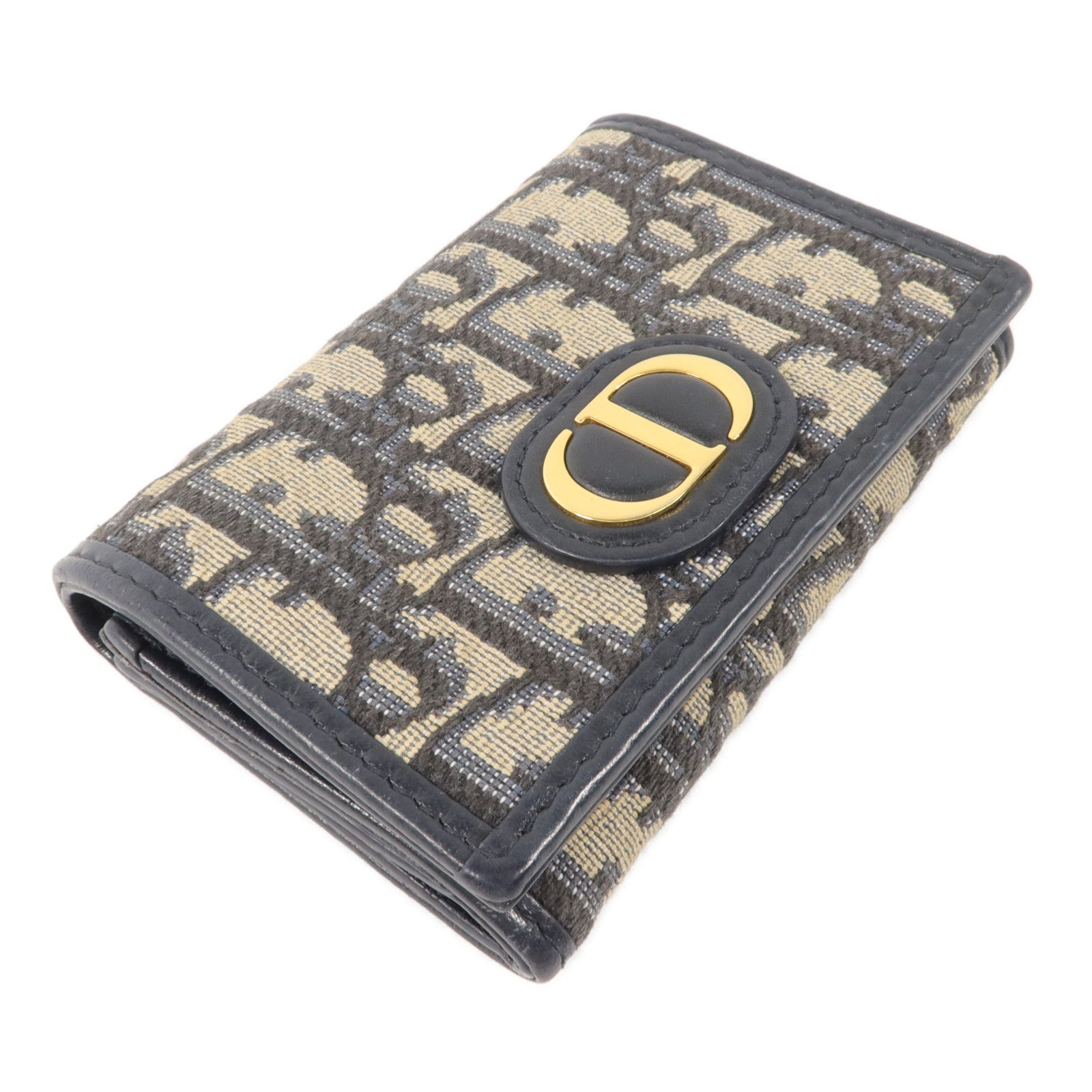 Dior 帆布30 Montaigne Glycine Card Wallet卡片套