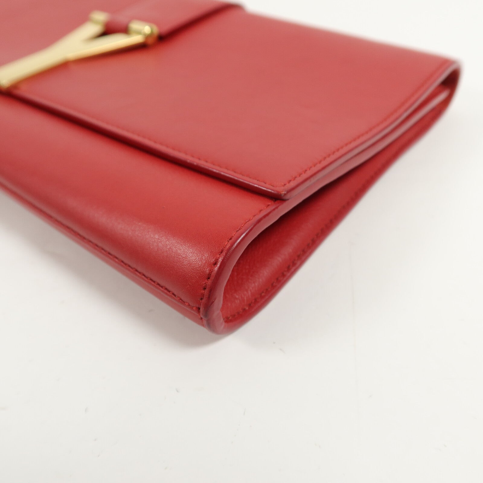 SAINT LAURENT 牛皮皮革Y Clutch Bag手拿包