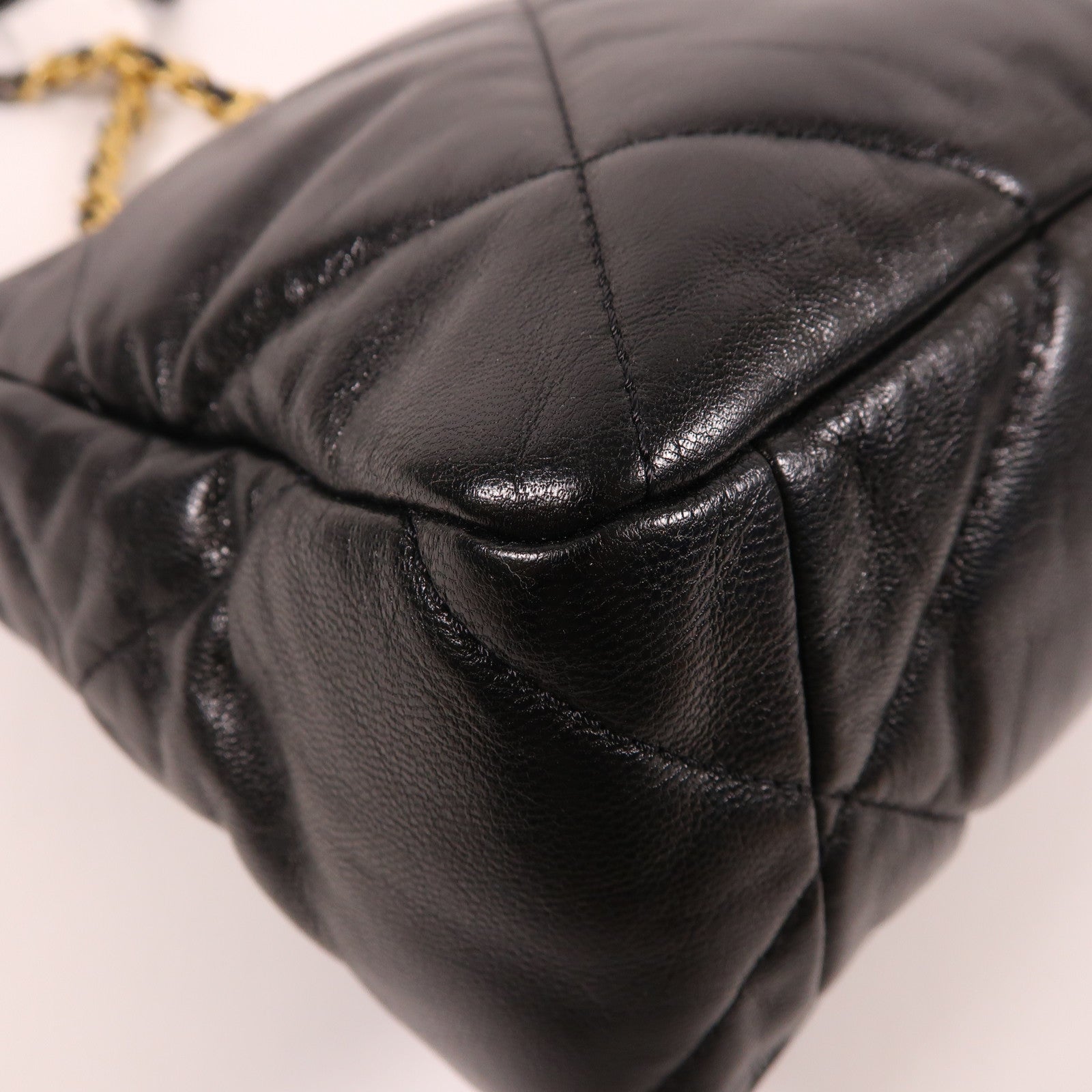 CHANEL 【激減優惠】牛皮皮革Chanel 19手挽鏈帶肩背兩用袋黑色