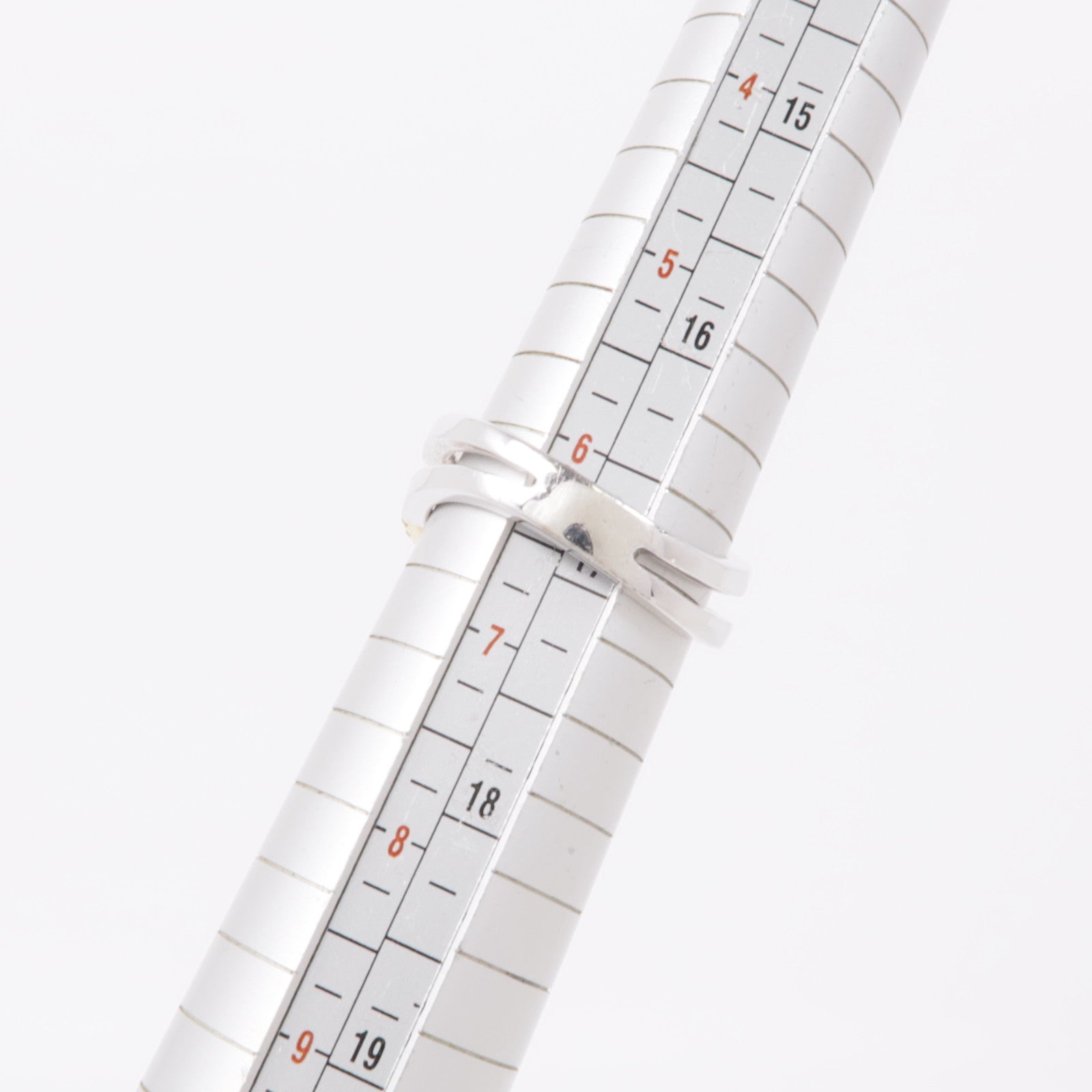 JEWELRY 18K白金Ring0.98ct鑽石戒指US#6