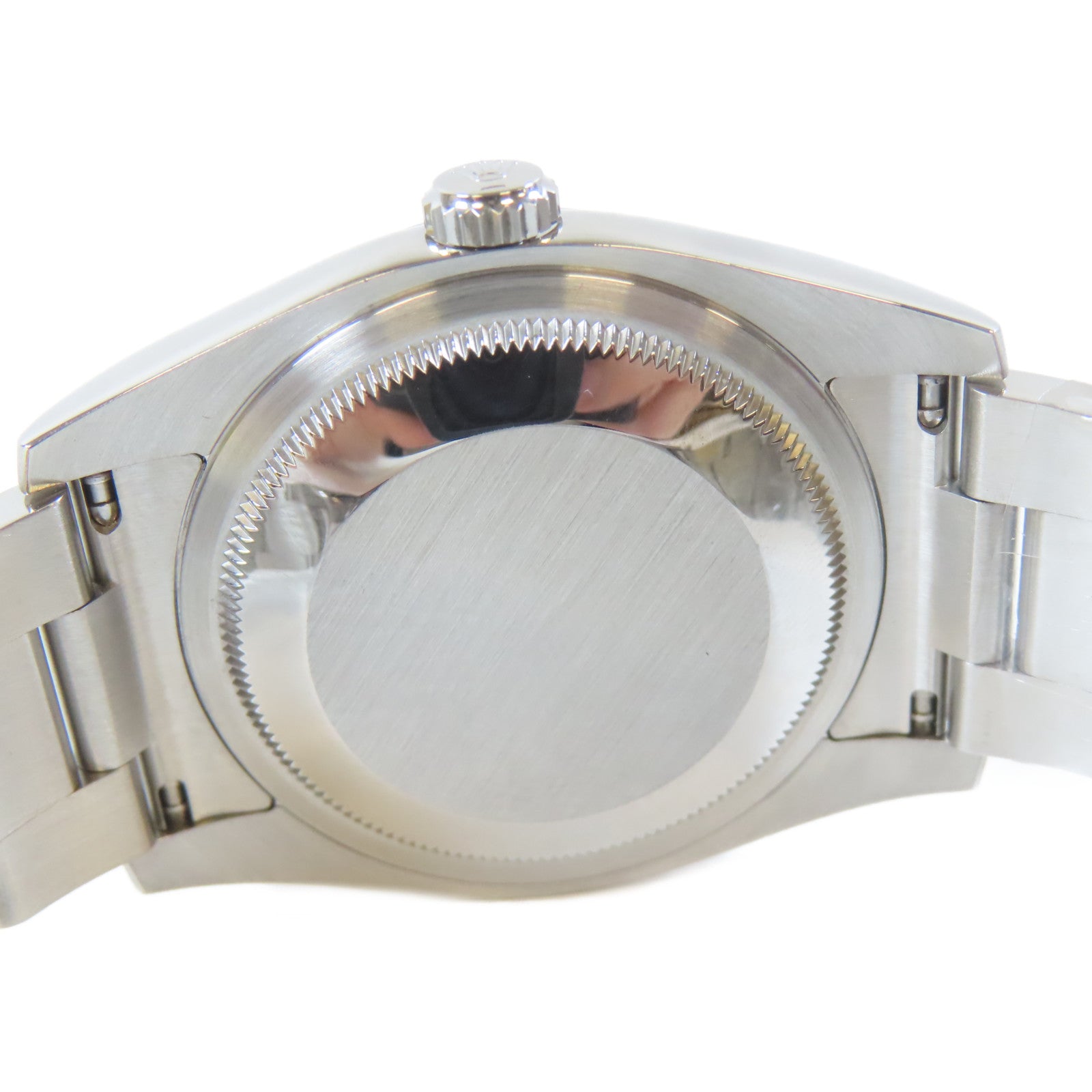 ROLEX Oyster Perpetual不鏽鋼手錶自動機芯黑色#17.5cm