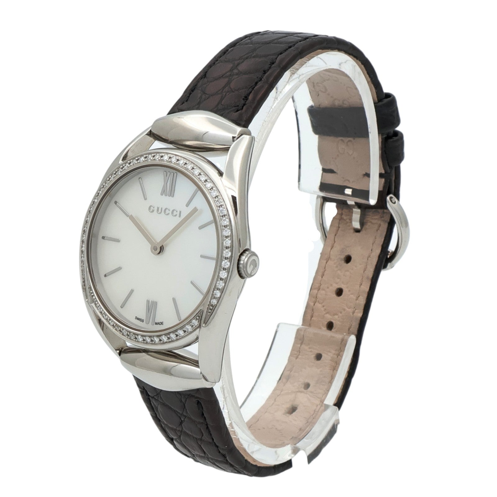 GUCCI Horsebit Diamond YA140406