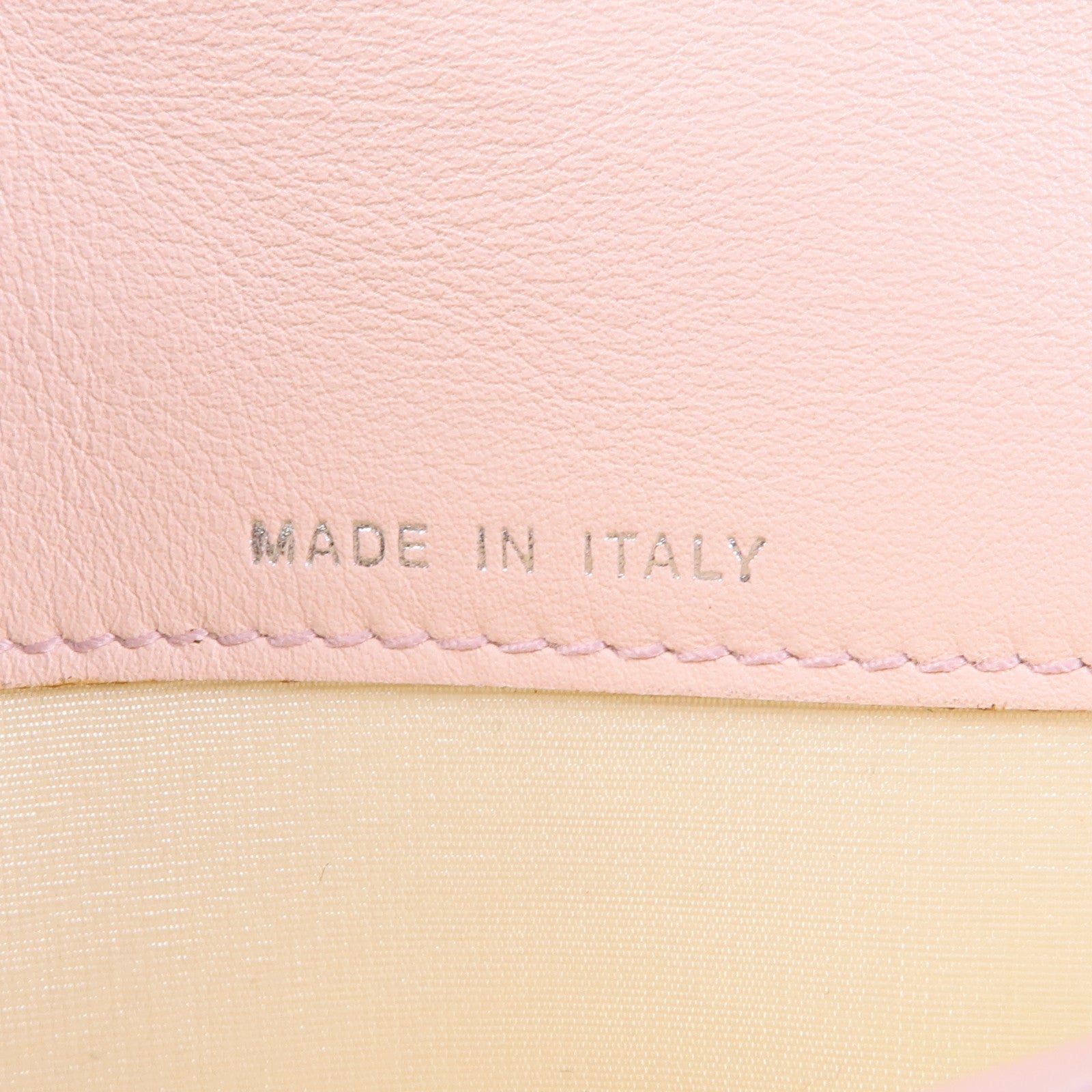 CHANEL 牛皮皮革Long Wallet銀扣長錢包