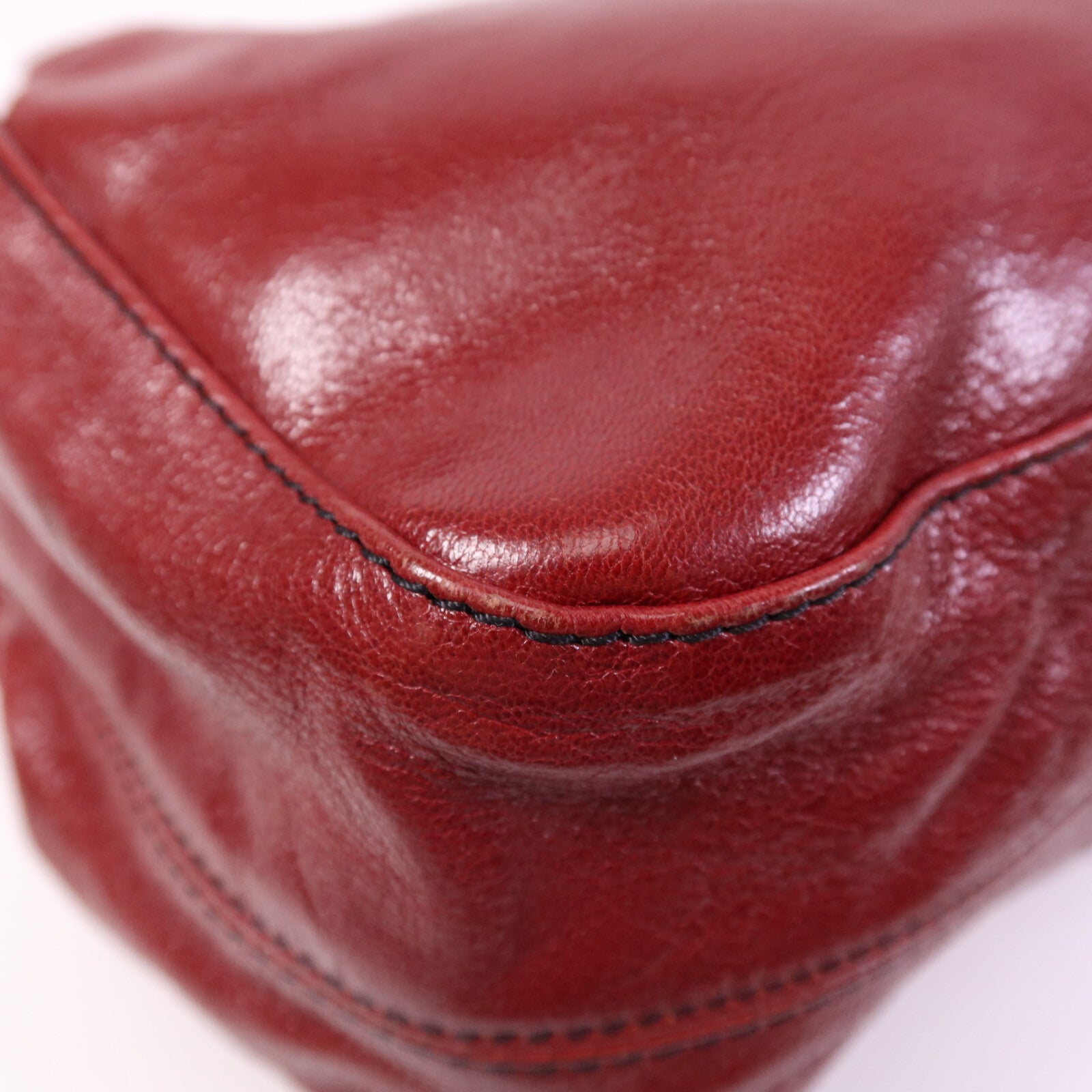 Valentino 牛皮皮革Shoulder Bag金扣肩背袋