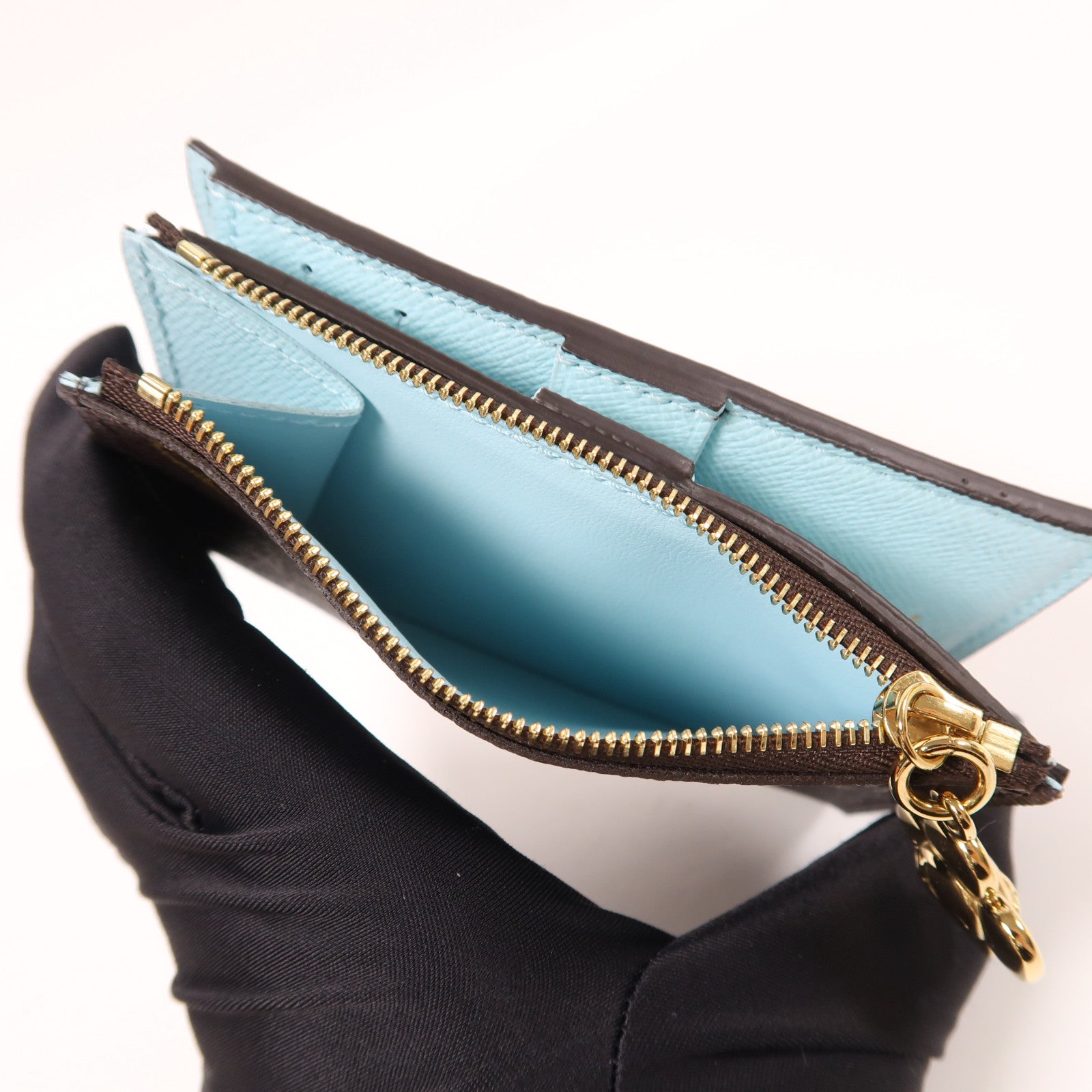 LOUIS VUITTON Monogram Lisa Wallet金扣錢包