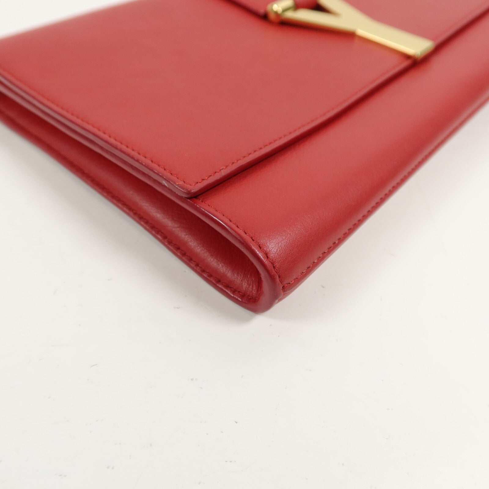 SAINT LAURENT 牛皮皮革Y Clutch Bag手拿包
