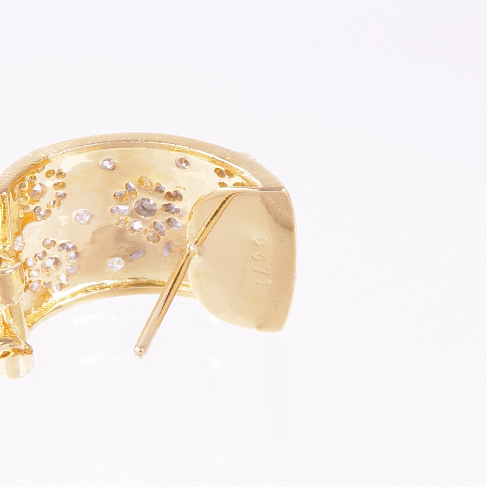 JEWELRY 18K黃金/白金Diamond Earrings鑽石耳環