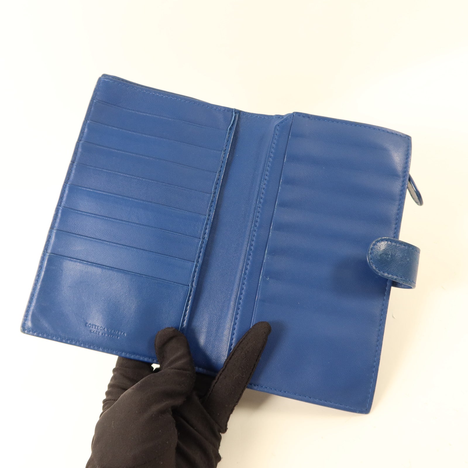 BOTTEGA VENETA 羊皮皮革Long Bifold Wallet長錢包