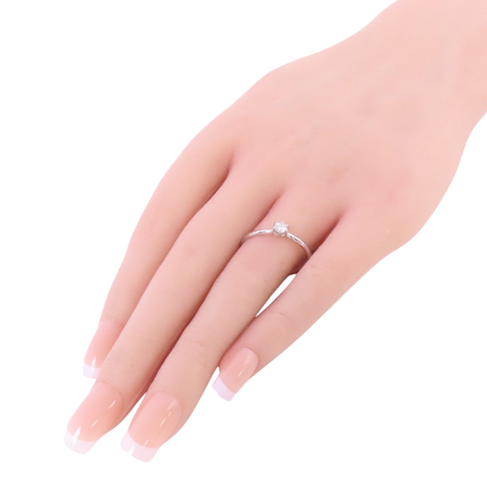 JEWELRY 【激減優惠】PT900鉑金/鑽石Diamond Ring戒指US#9.5