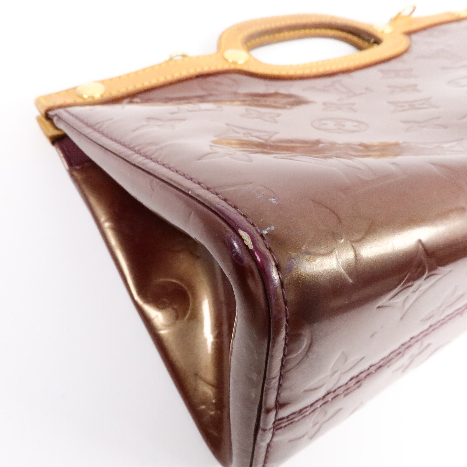 LOUIS VUITTON Monogram Vernis Roxbury Drive手挽肩背兩用袋
