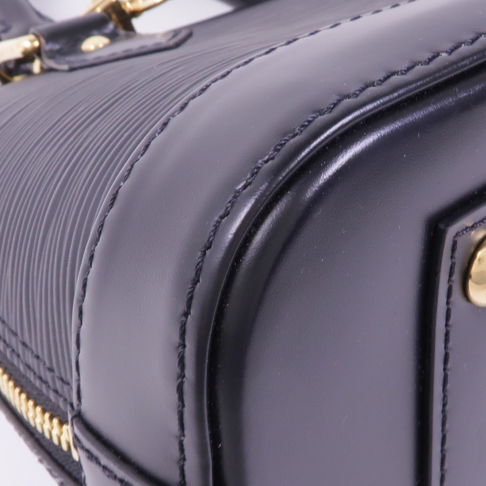 LOUIS VUITTON Epi LV x TM Alma BB金扣手挽肩背兩用袋