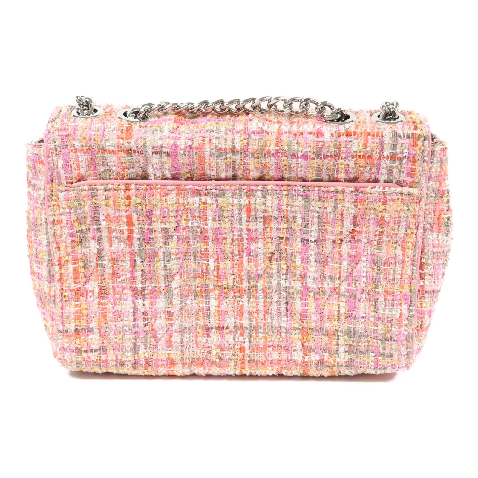 KATE SPADE SHW Chain Shoulder Bag Tweed Pink