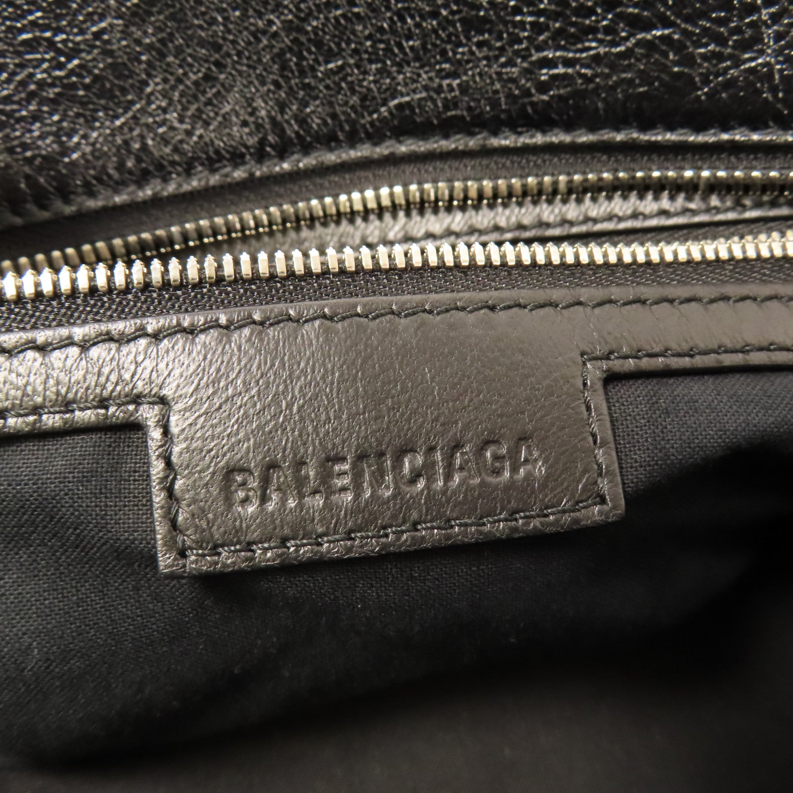 BALENCIAGA 牛皮皮革Neo Cagole銀扣手挽肩背兩用袋