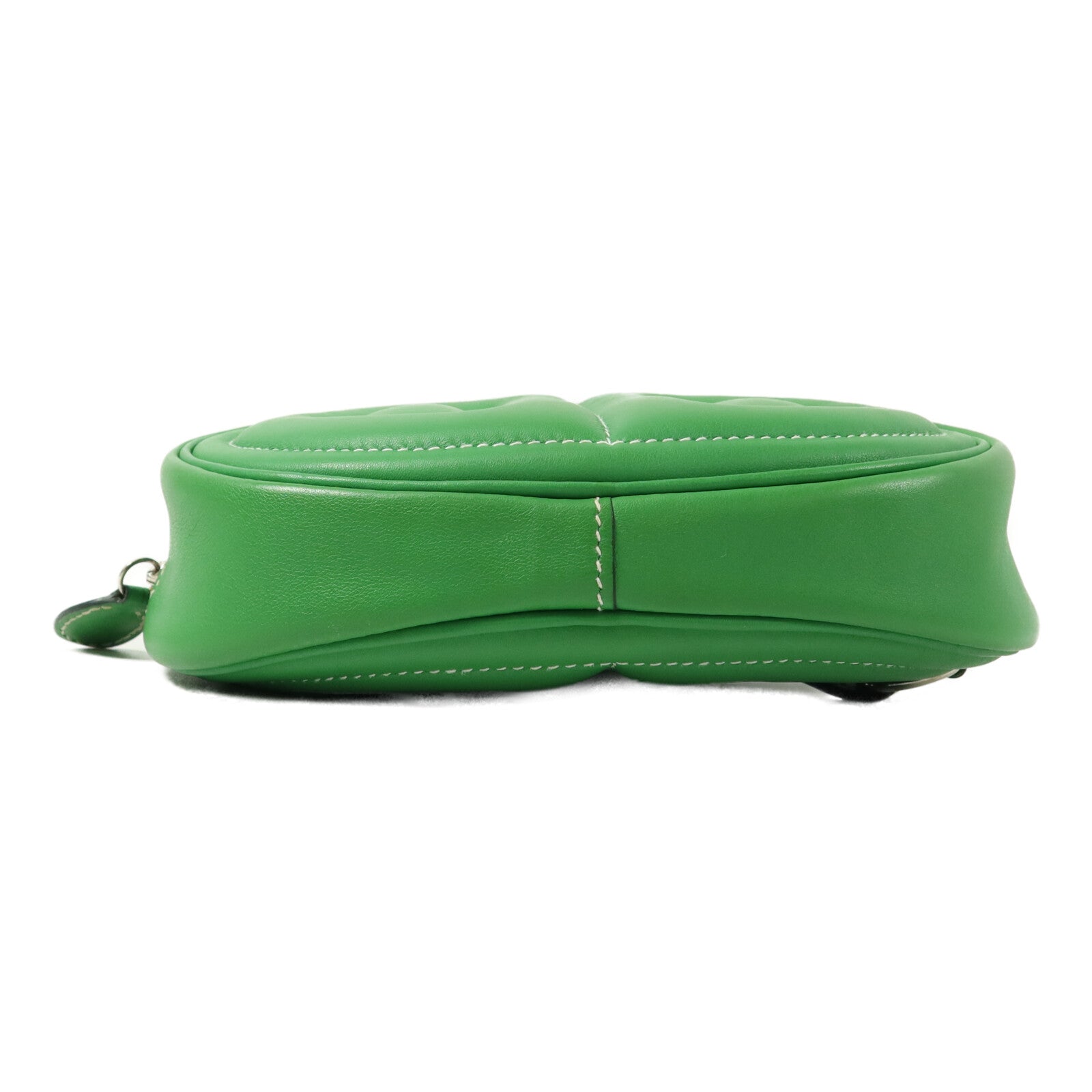 HERMES Swift皮革In The Loop Belt Bag腰包Bamboo/Blue Brume