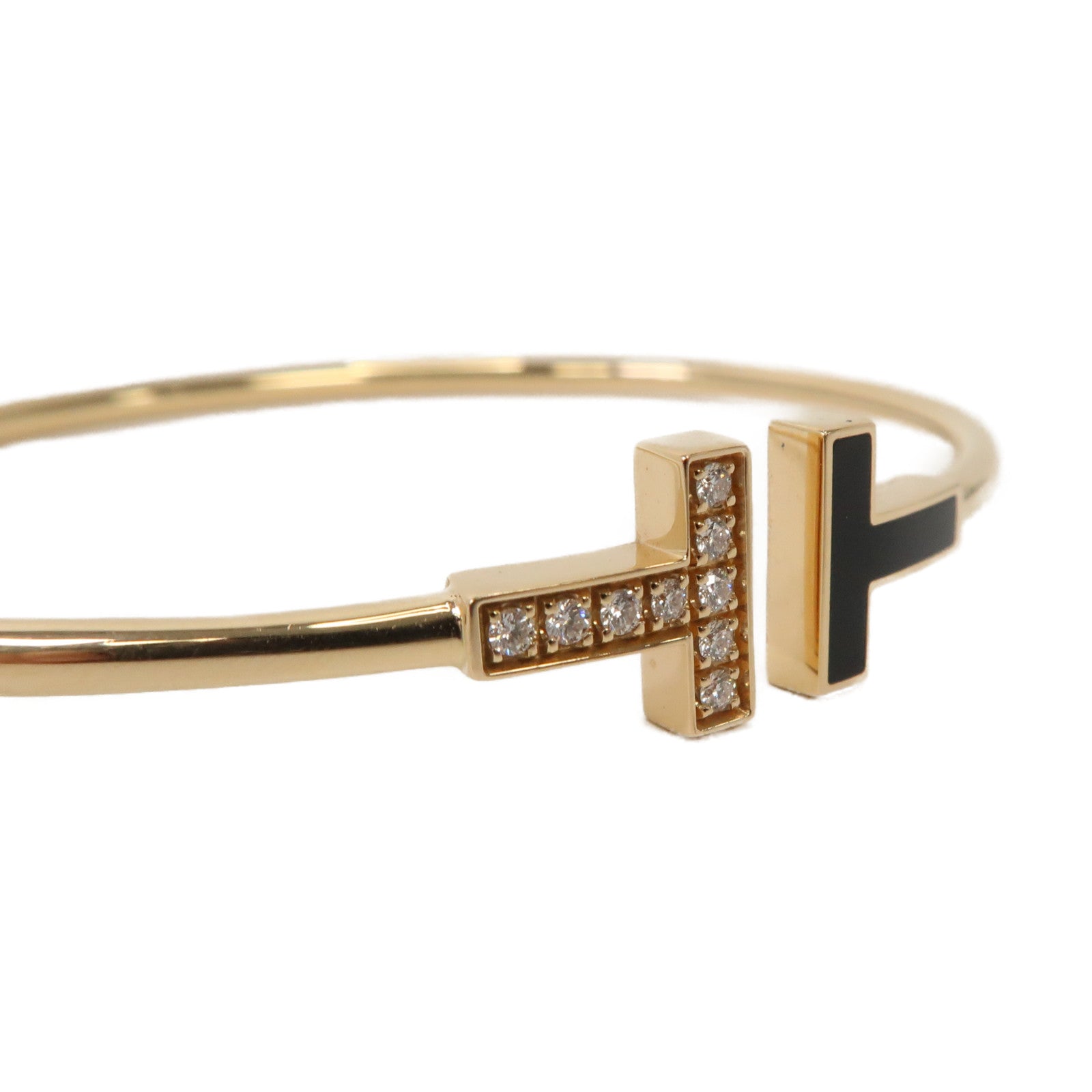 TIFFANY＆CO 18K玫瑰金T-Wire Bracelet手鐲