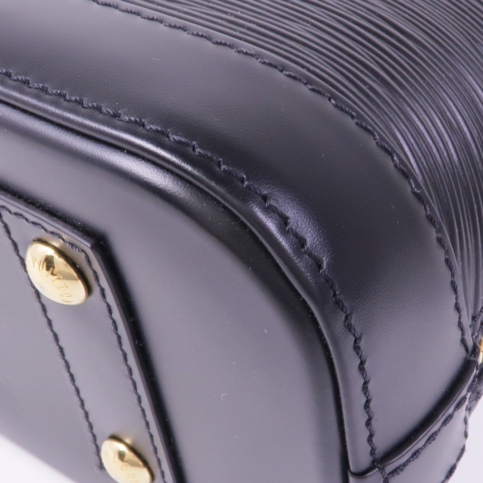 LOUIS VUITTON Epi LV x TM Alma BB金扣手挽肩背兩用袋