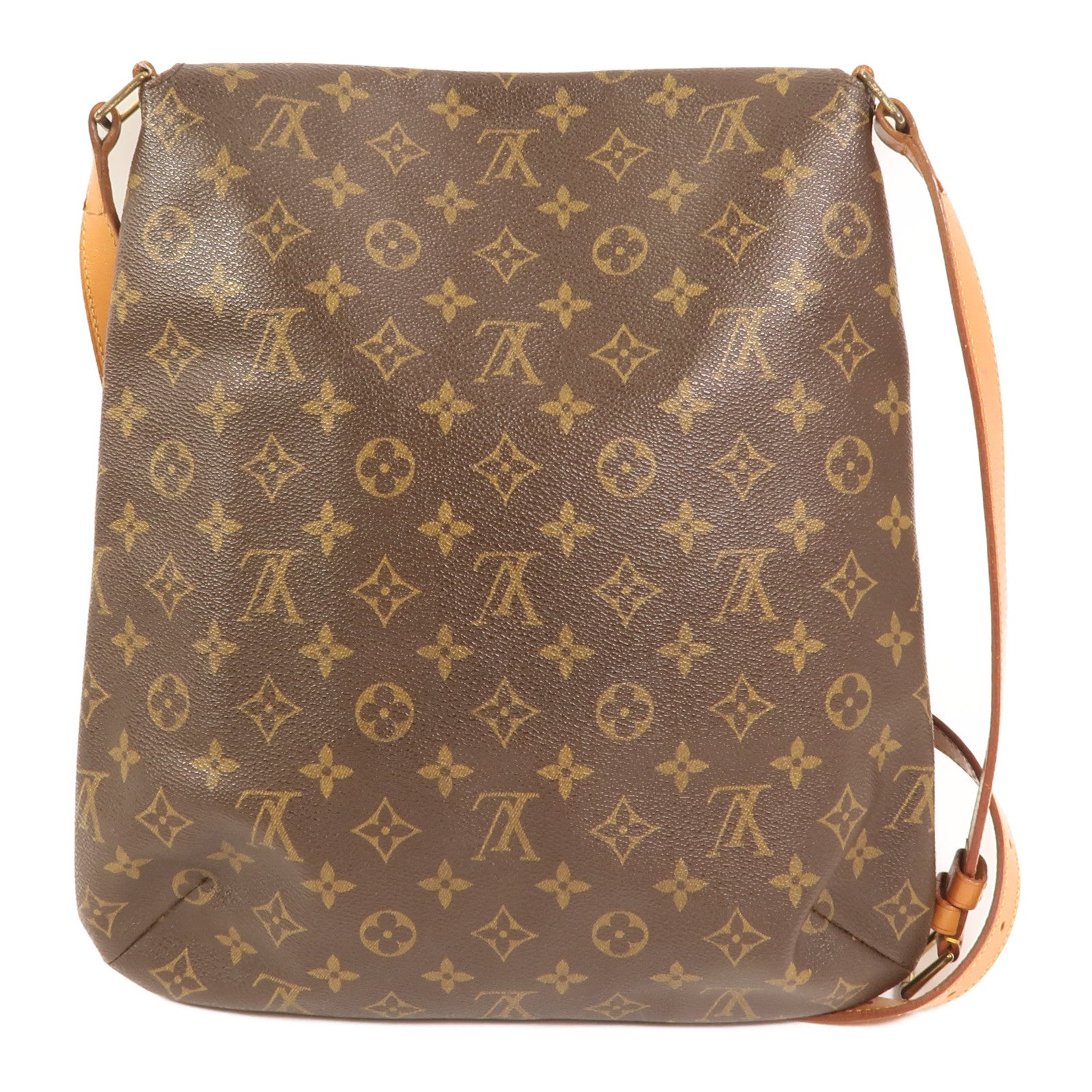 LOUIS VUITTON Monogram Musette Salsa金扣肩背袋