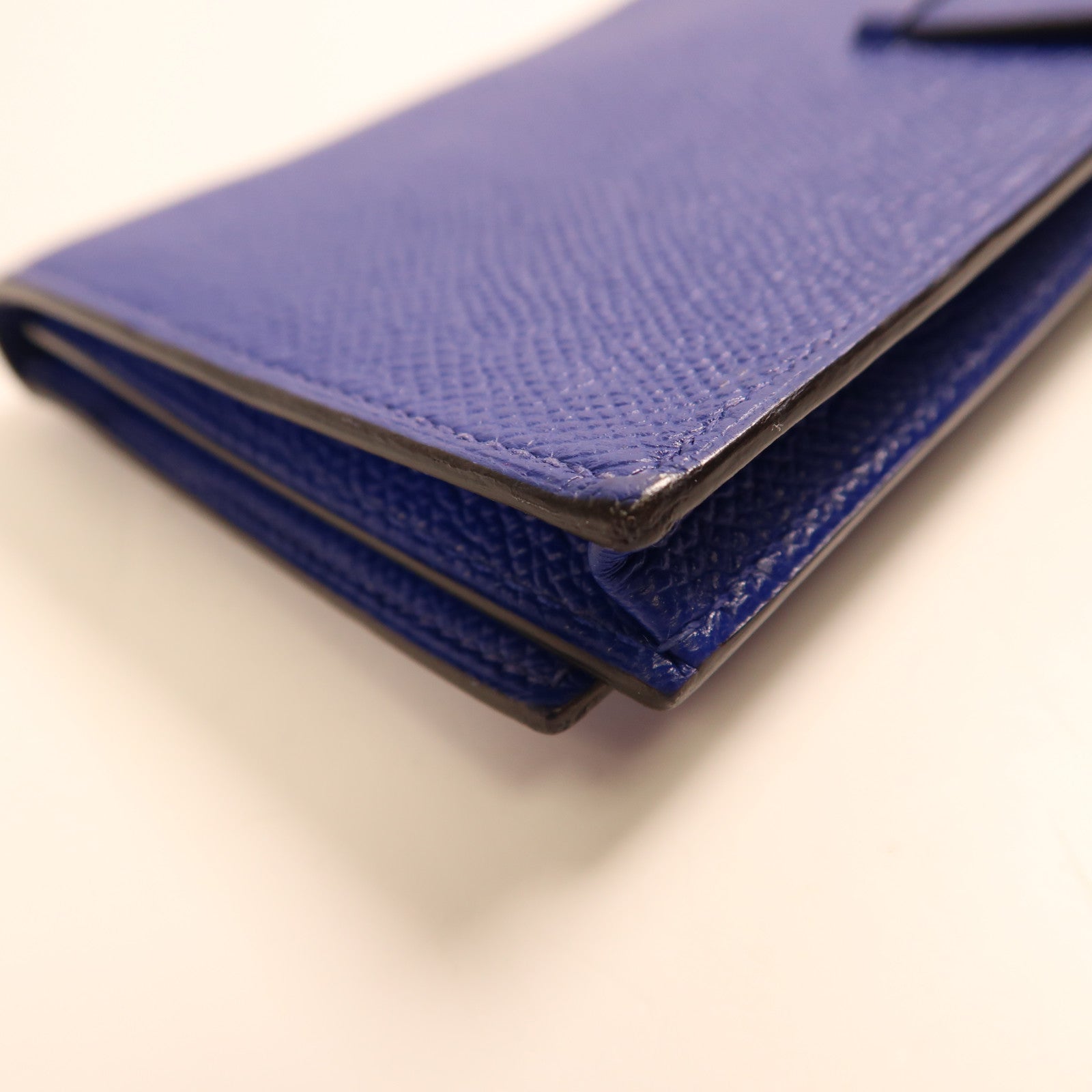 HERMES 【激減優惠】Epsom皮革Bearn Long Wallet銀扣長錢包