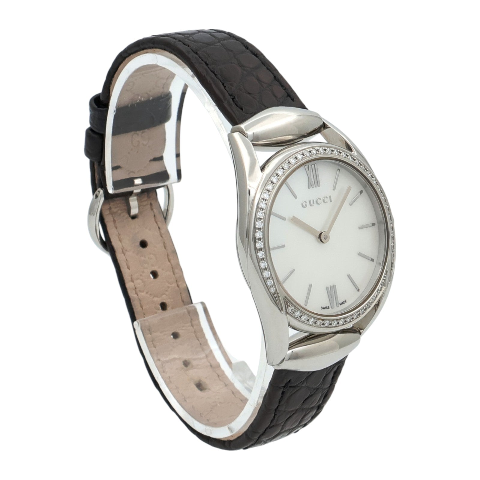 GUCCI Horsebit Diamond YA140406