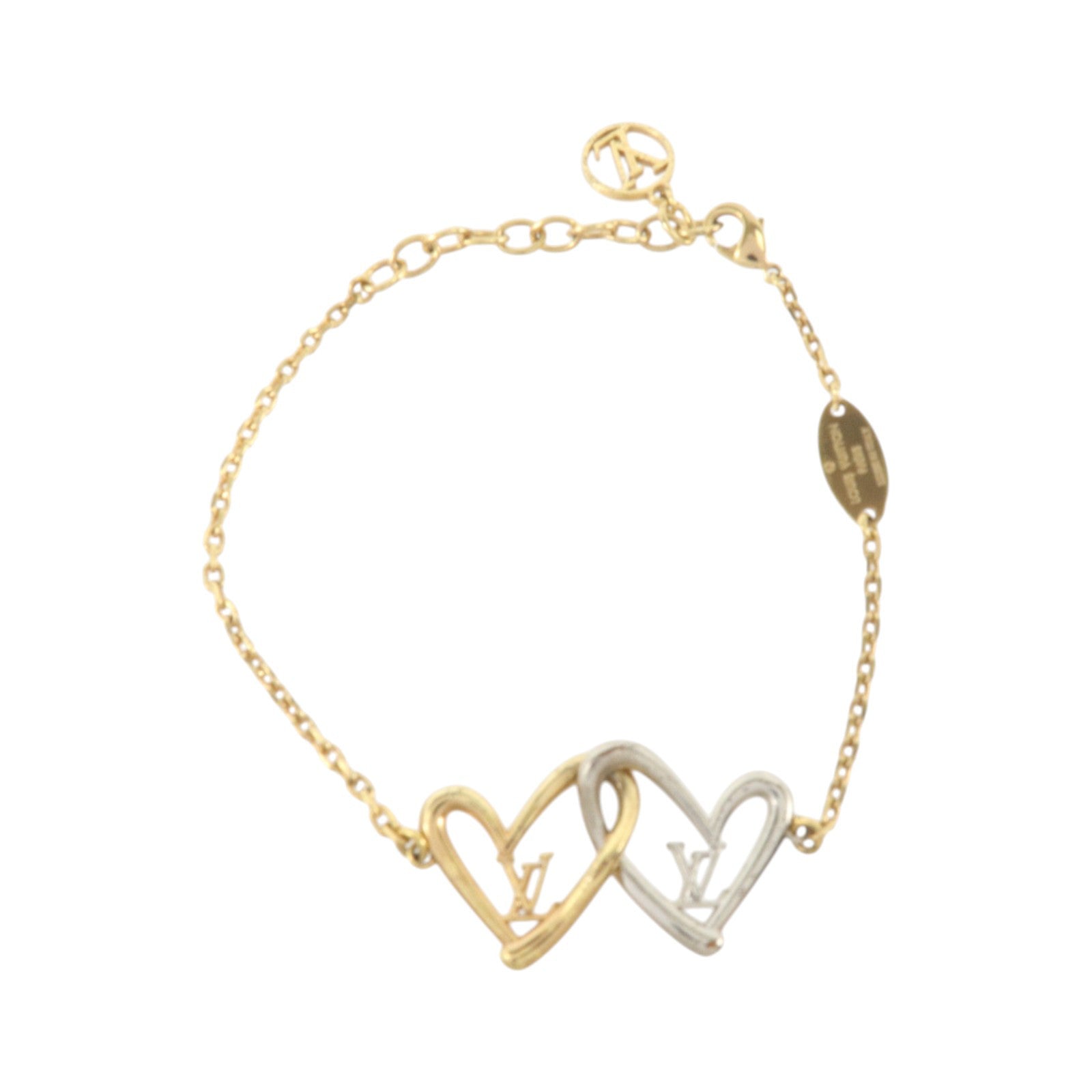 LOUIS VUITTON 金屬Fall In Love Bracelet手鏈