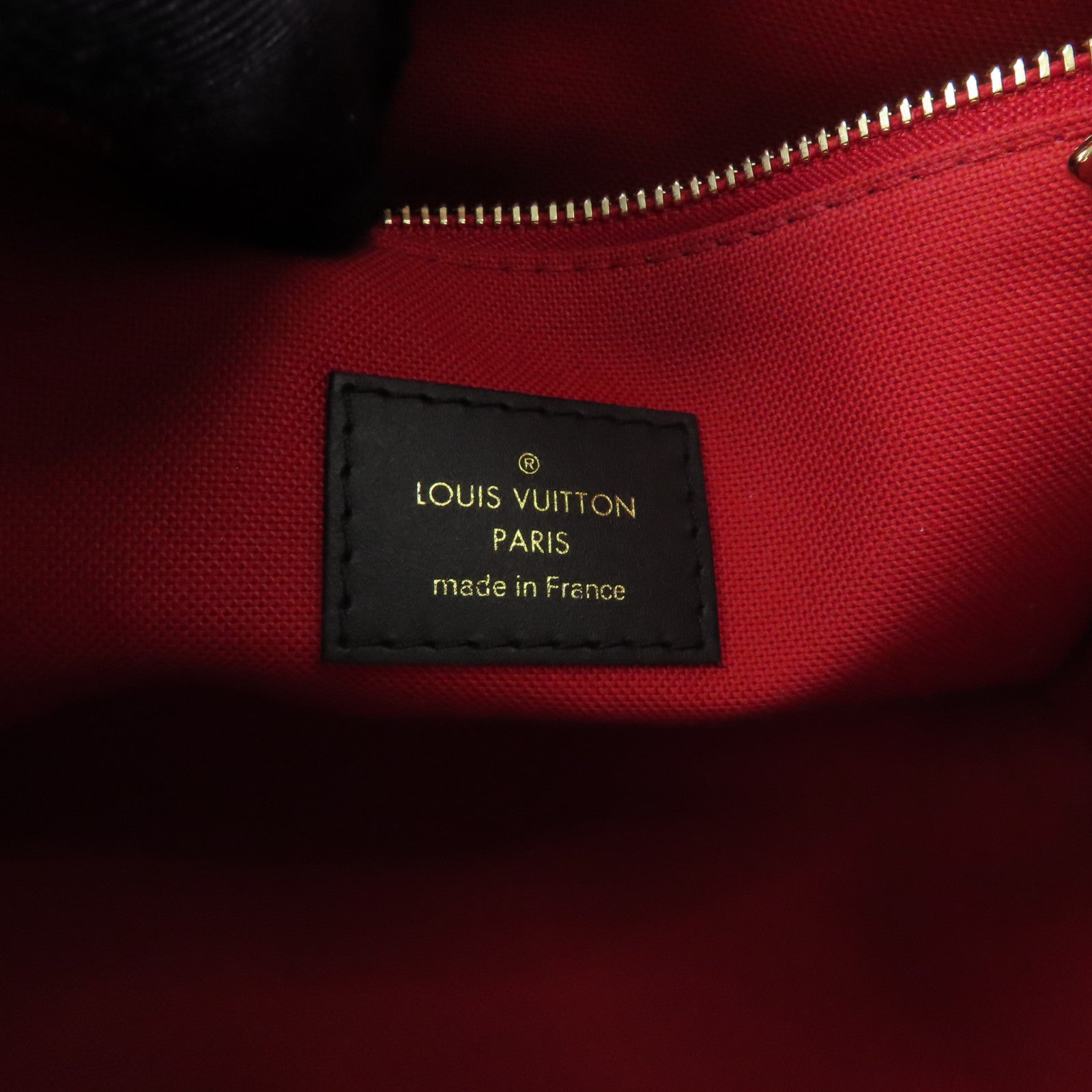LOUIS VUITTON Monogram Giant Reverse OnTheGo PM金扣手挽肩背兩用袋啡色
