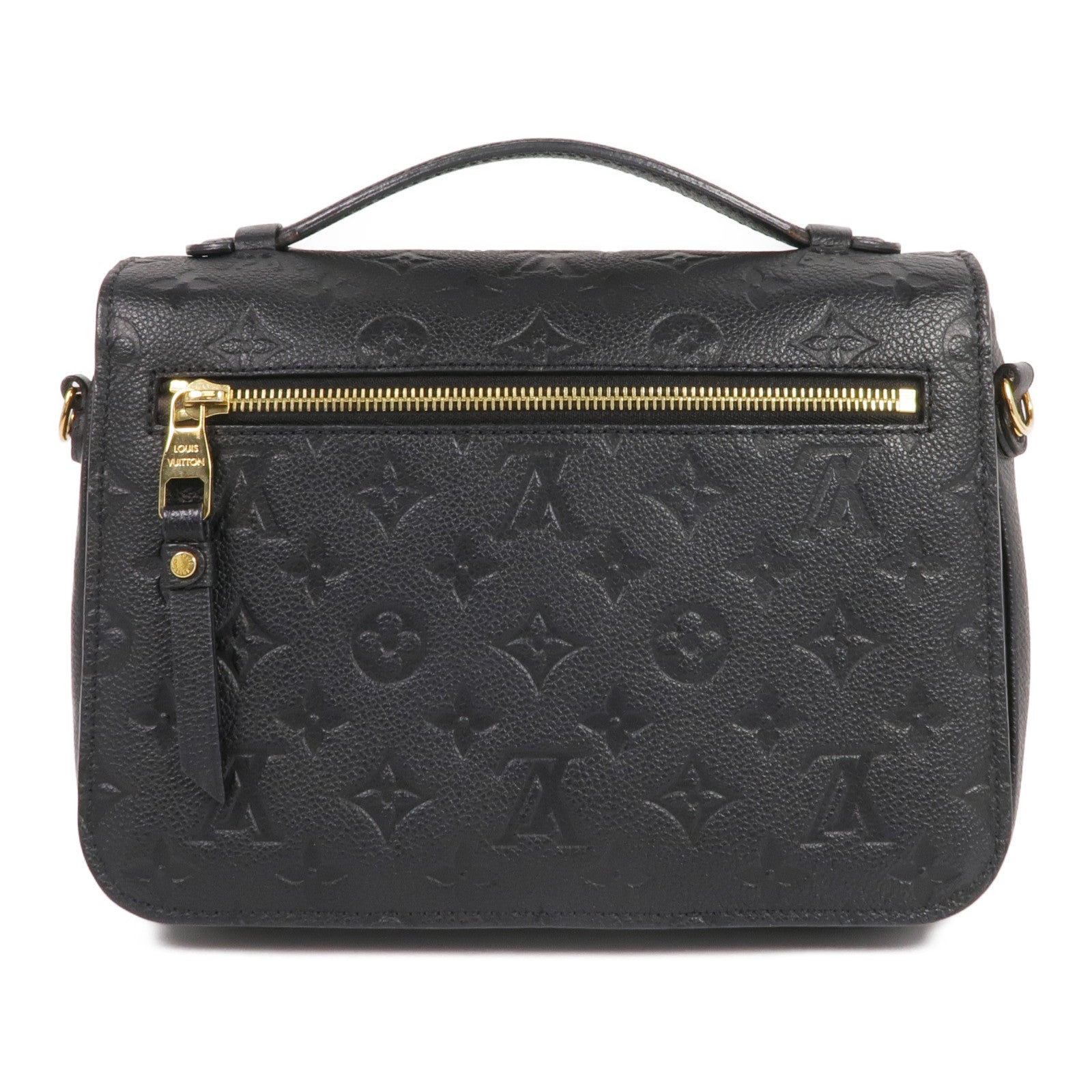 LOUIS VUITTON Monogram Empreinte Pochette Metis金扣手挽肩背兩用袋