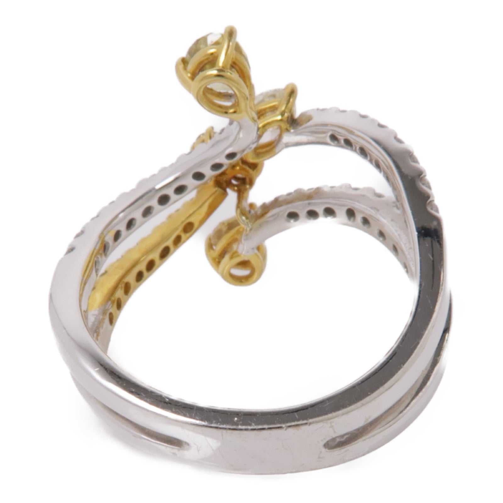 JEWELRY 18K白金Ring0.98ct鑽石戒指US#6