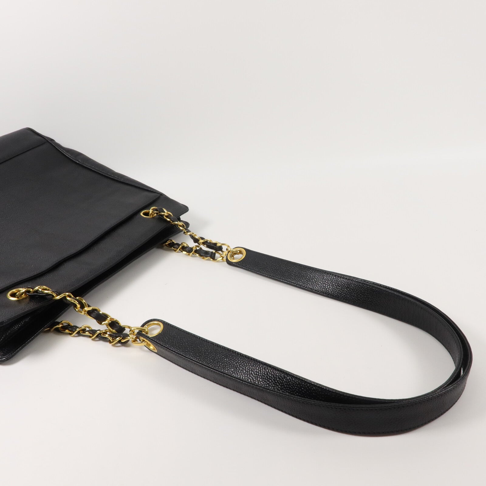 CHANEL 牛皮皮革Vintage Totebag手挽袋